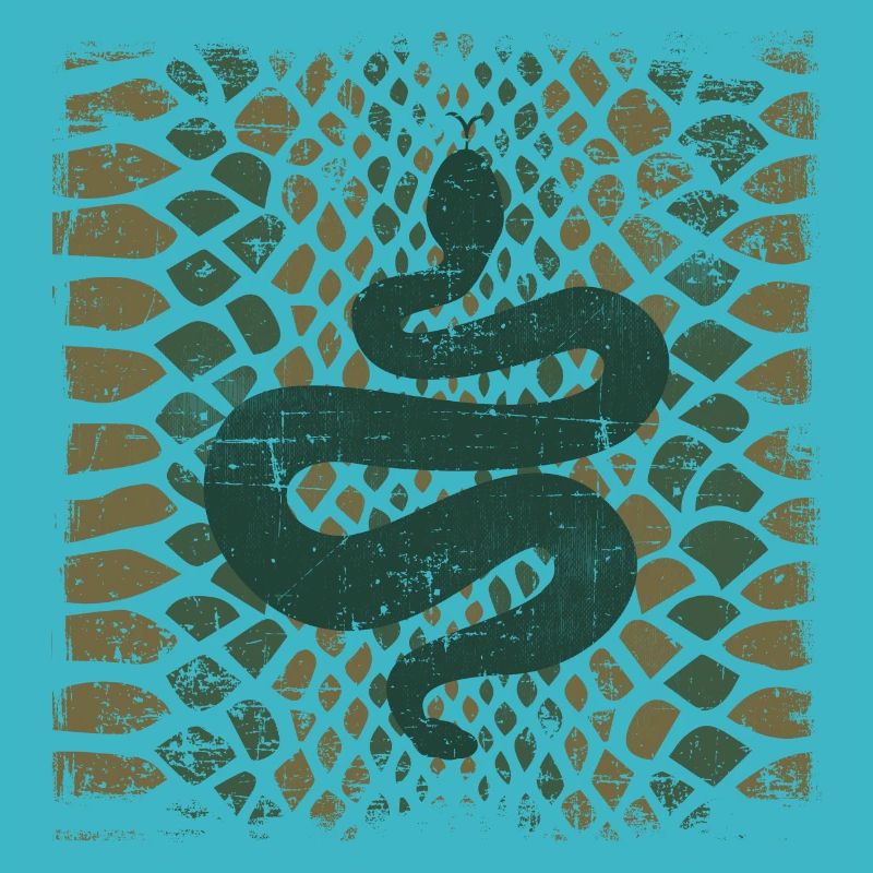 Snake Pattern Vintage Corn Snake Animal Gift