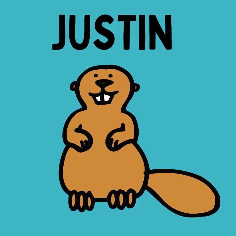 A beaver named Justin