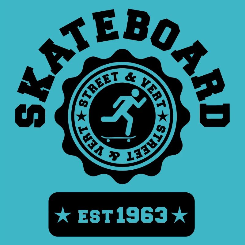 Skateboard-Straße und Vert