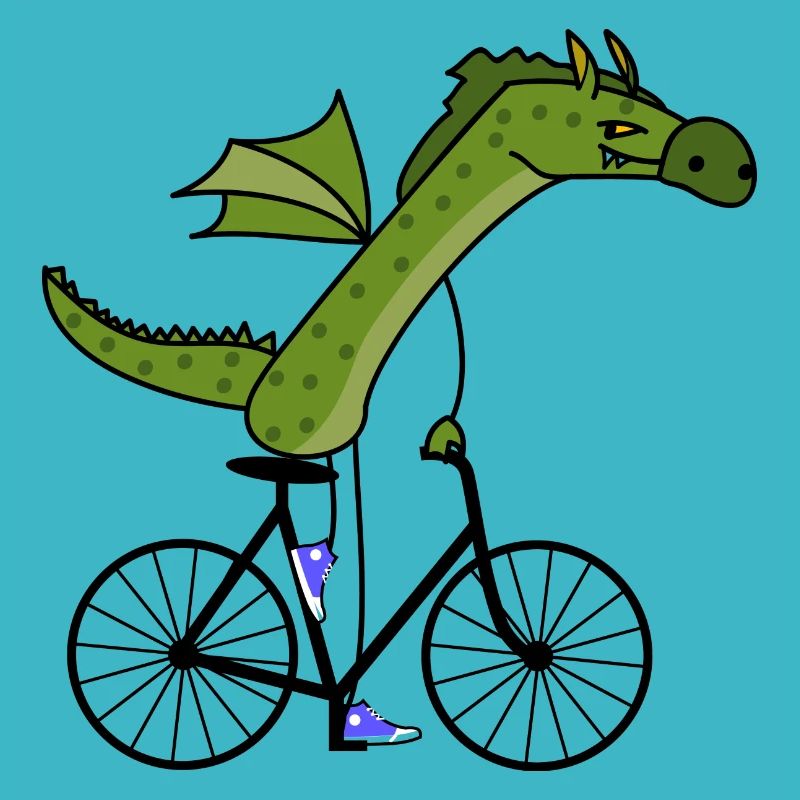 sportlicher Drache