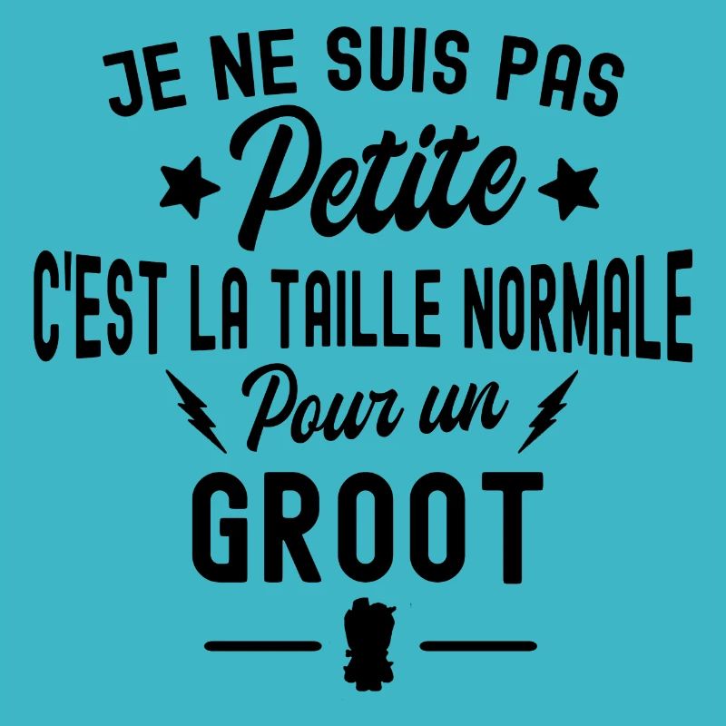 je ne suis pas petite cest la taille pour un groot