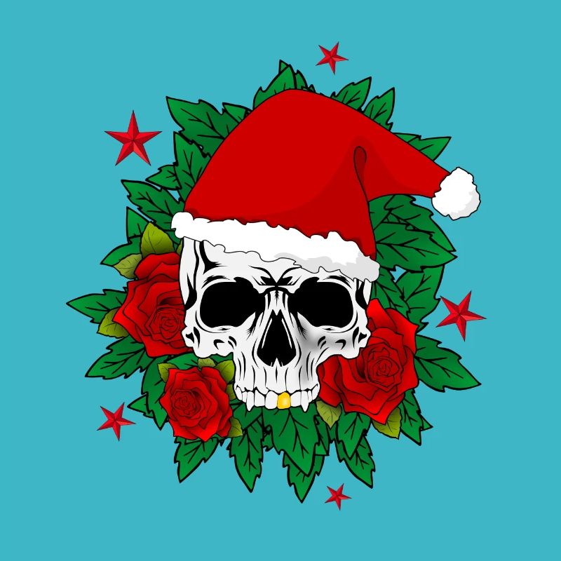 X mas Skull