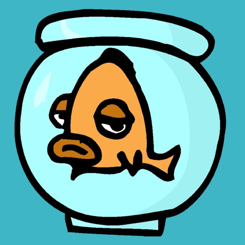 Bored fish