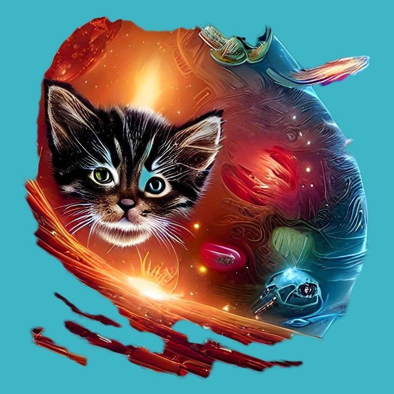 Chat dans l’espace