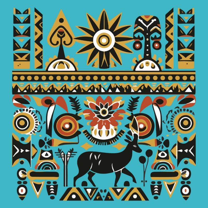 Afrikanische Folklore