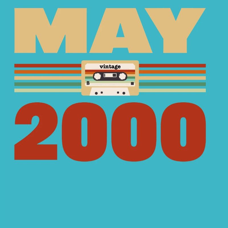 23ème anniversaire mai millésime 2000 Idée cadeau