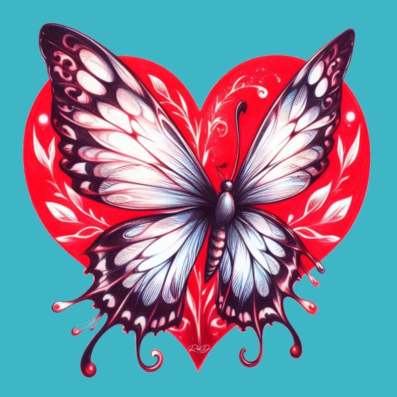 Coeur de papillon