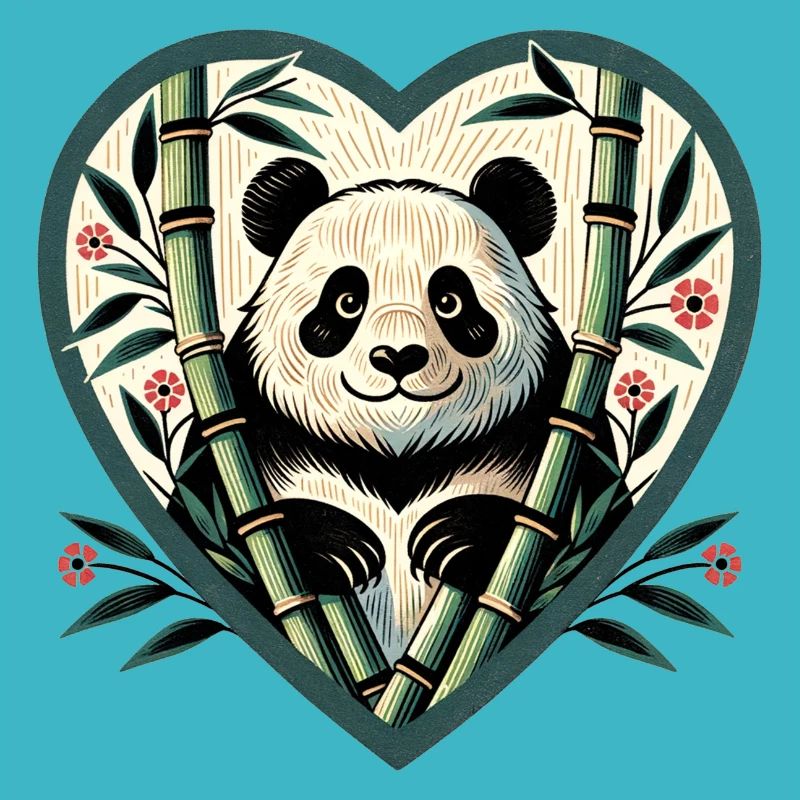 Panda Ours Bambou