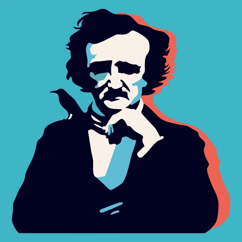 Edgar Allan Poe Thinking