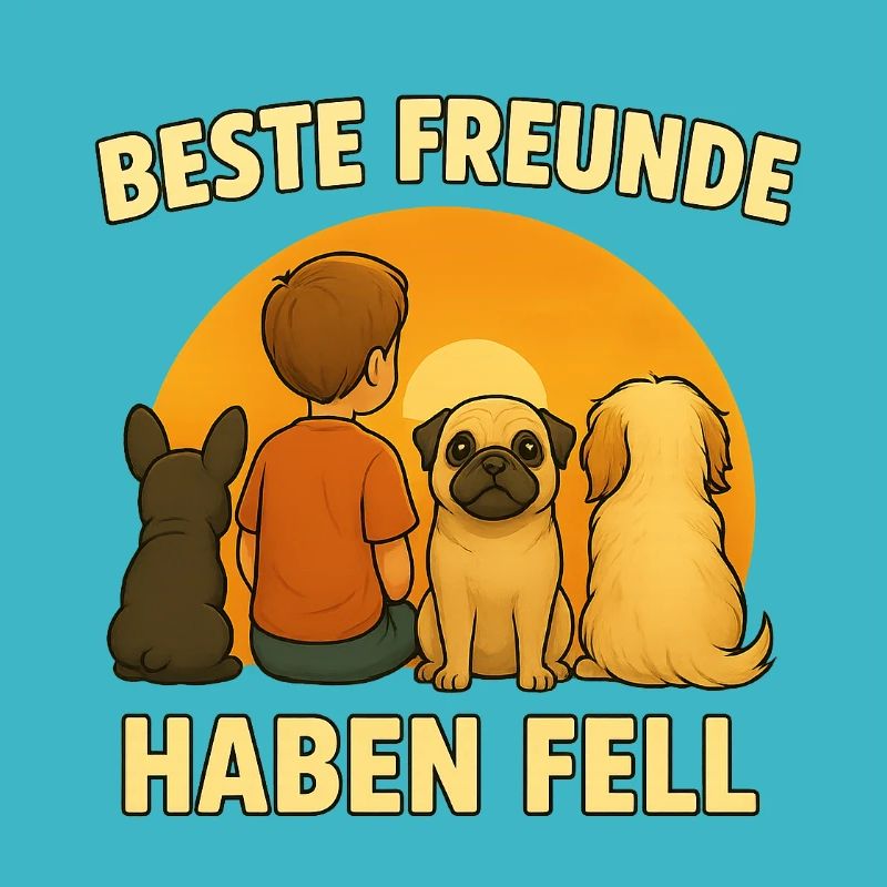 TinyPaws Fun Logo "Beste Freunde haben Fell"