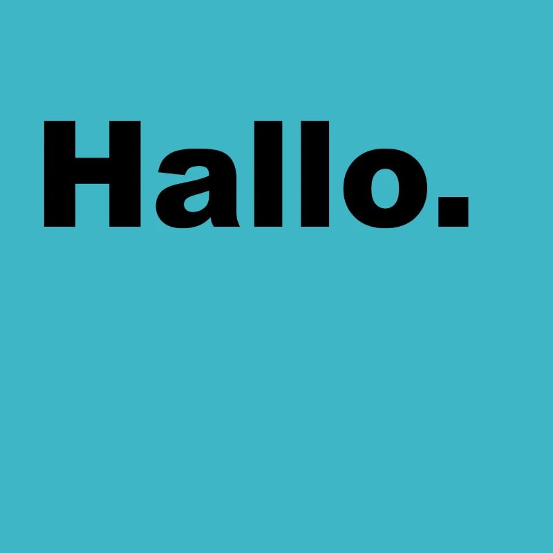 Hallo.