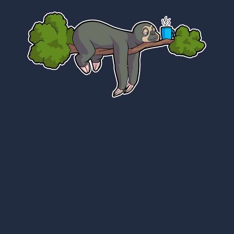 Sloth chills coffee cup gift