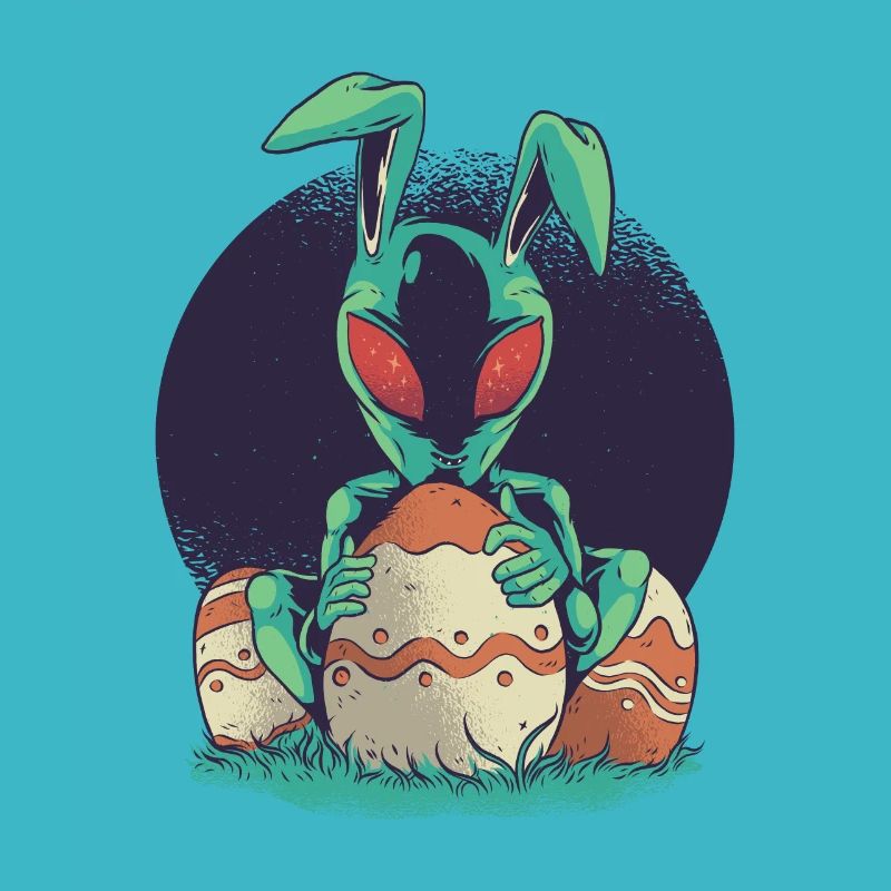 Easter Easter with Alien