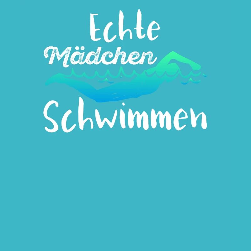 Echte Maedchen Schwimmen Schwimmen Schwimm