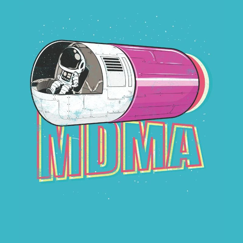 MDMA Ectasy Pill Techno Goa Gift