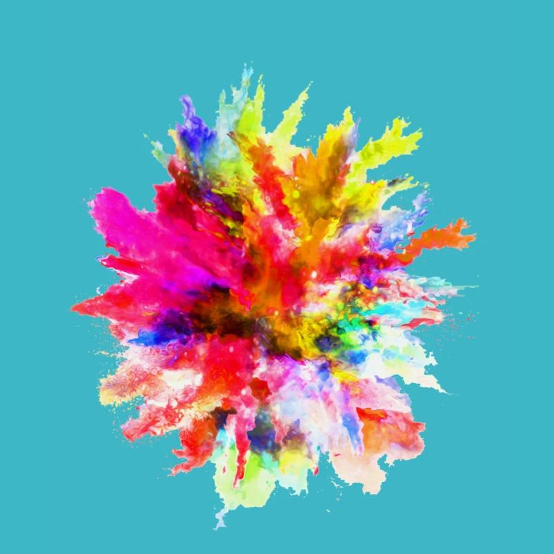Tache d'aquarelle