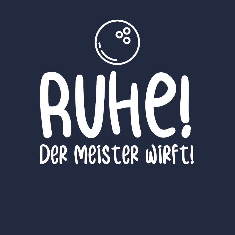 RUHE! Der Meister wirft!