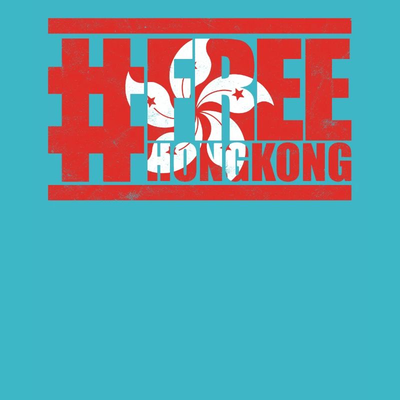 Free Hongkong Protest against China Tshirt