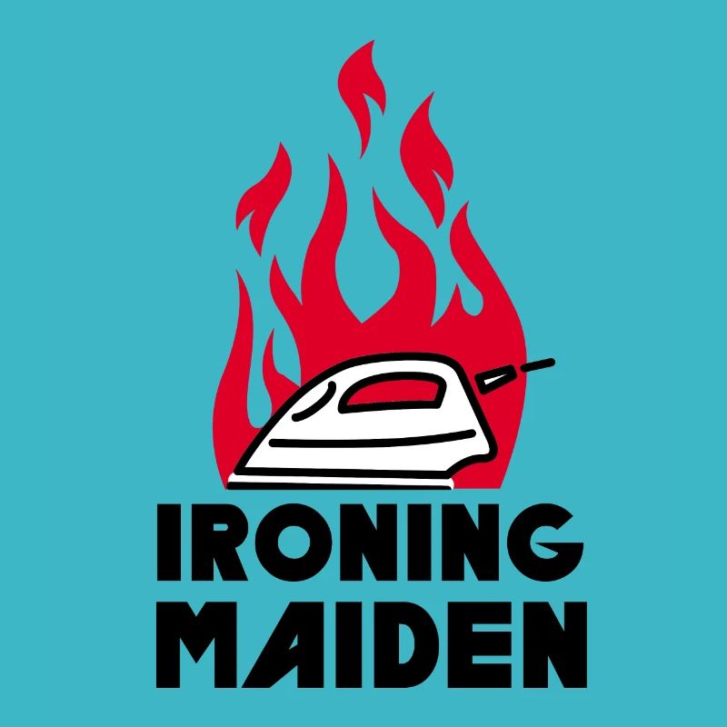 Mom tshirt ironing maiden