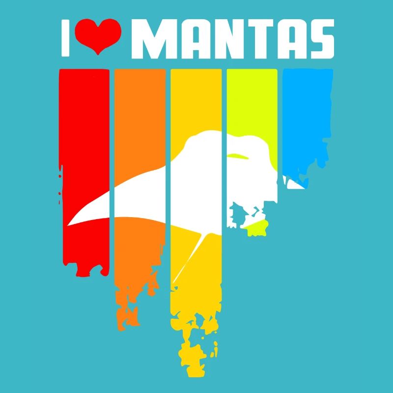 Retro manta design