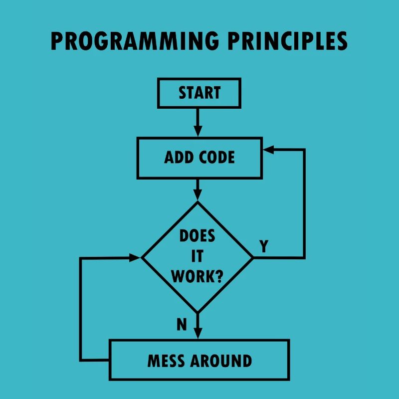 Principes de programmation nerd informatique