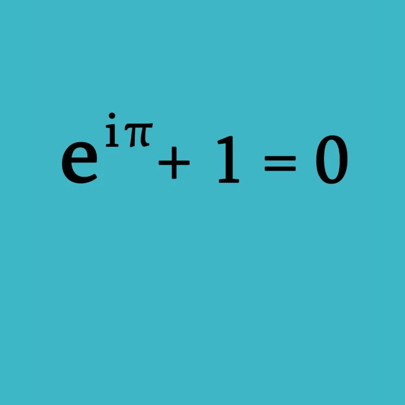 Euler identity math mathematician nerd science pi