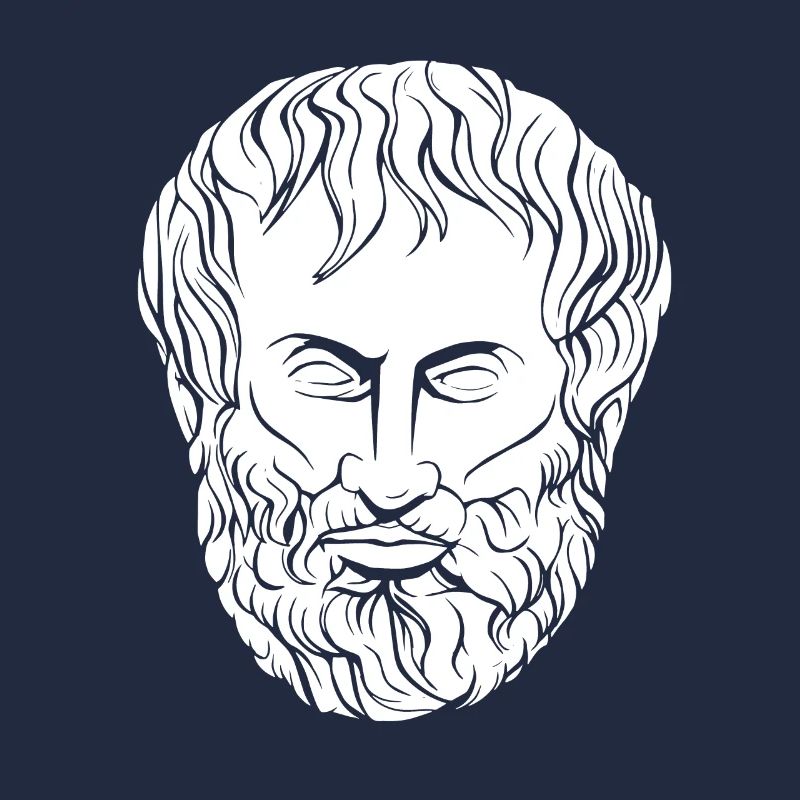 Aristotle philosopher philosophy antique gift