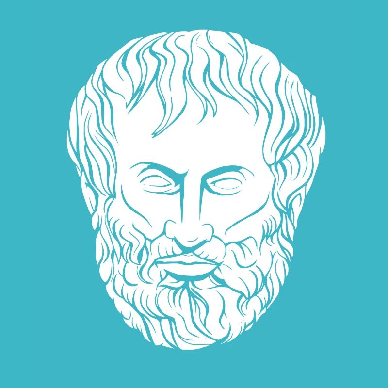 Aristotle philosopher philosophy antique gift