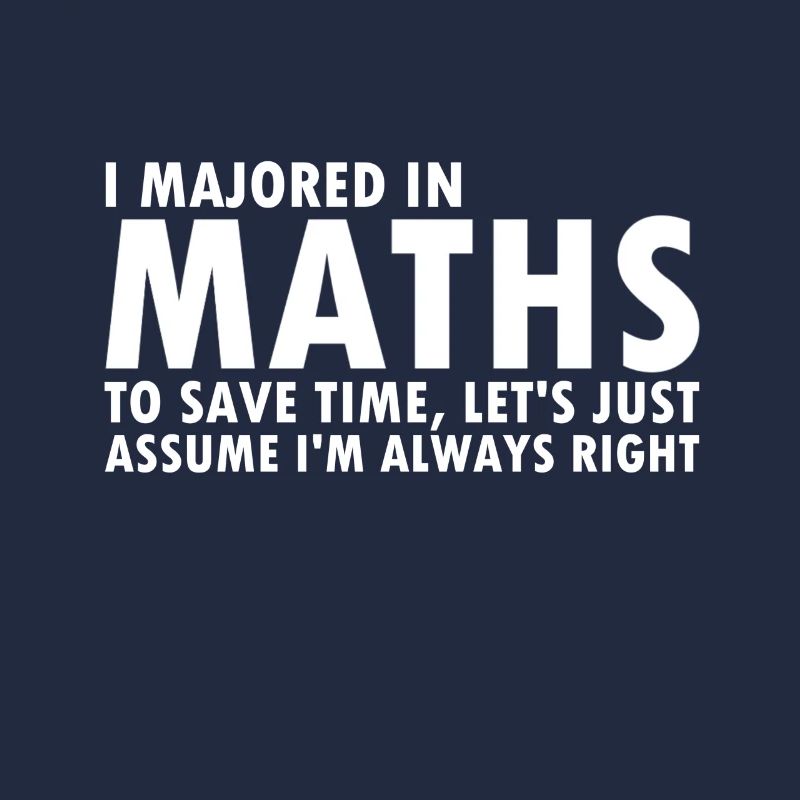 Funny math saying graduation nerd mathematician