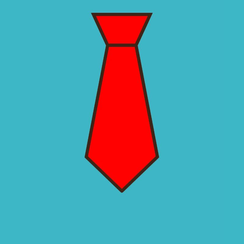 Red tie