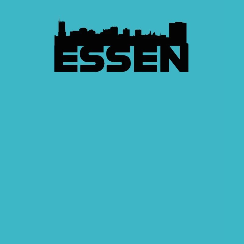 Essen Deutschland Skyline Geschenkidee