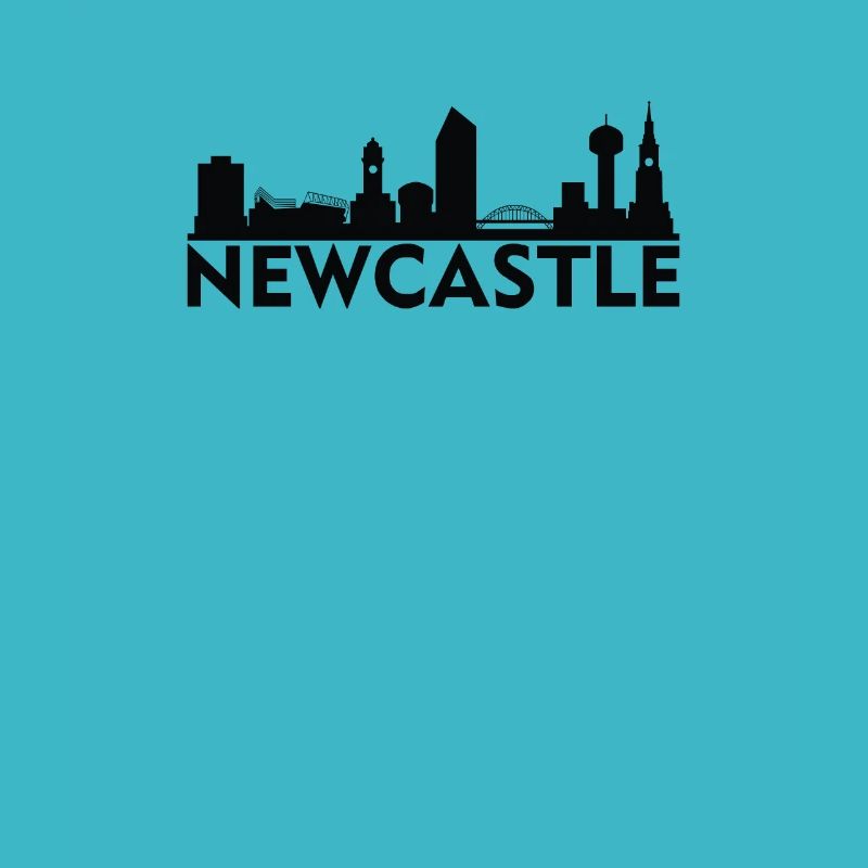 Newcastle Großbritannien Skyline Geschenkidee