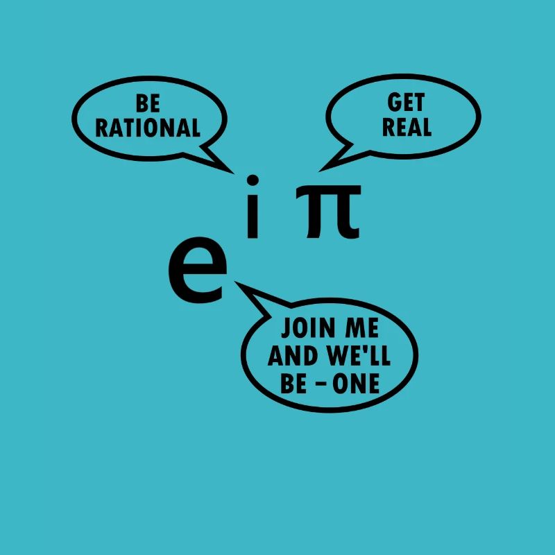 Mathématicien cadeau professeur de mathématiques Nerd Euler Pi