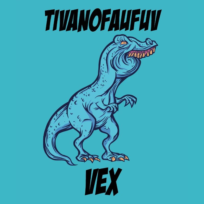 Witziger TRex Überbiss meme Geschenkidee