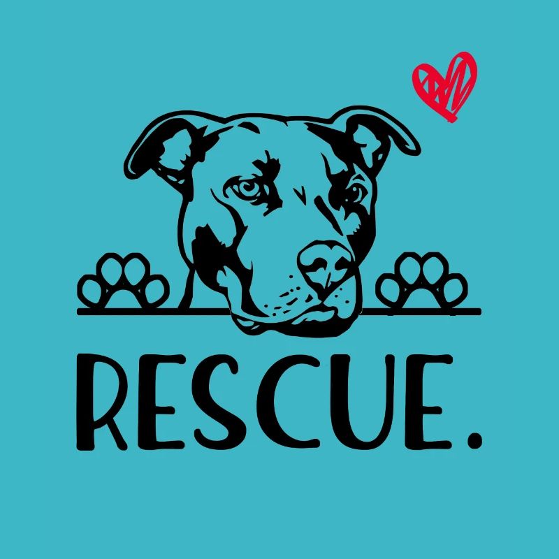 Pit bull Rescue Pitbull Cute Puppie Gift