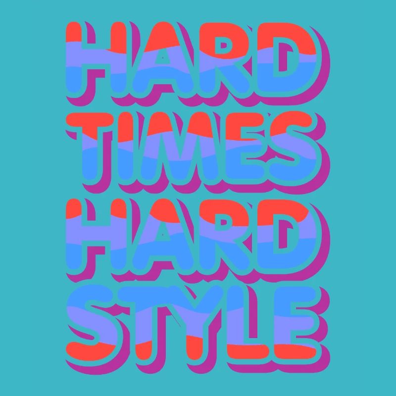 Hardstyle Rave Techno Spruch Feiern Festival