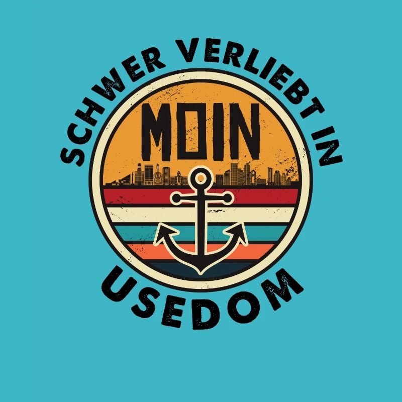 Schwer verliebt - Usedom Ostsee - Leuchtturm Anker