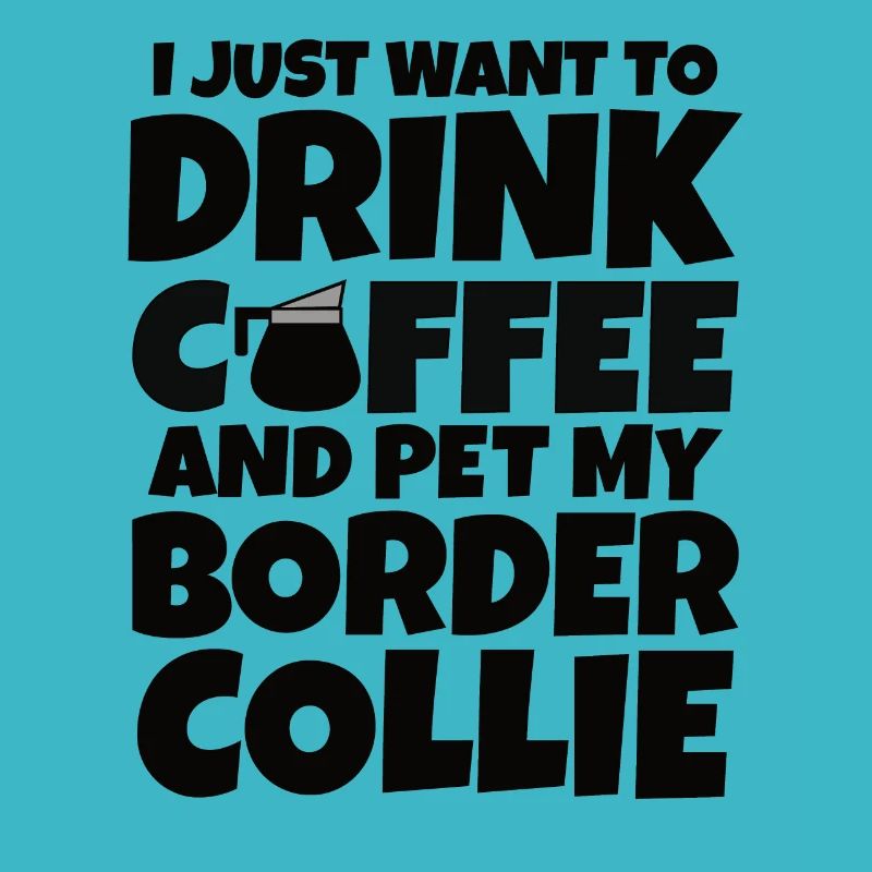 Border Collie Hundehalter Hunderasse Kaffee