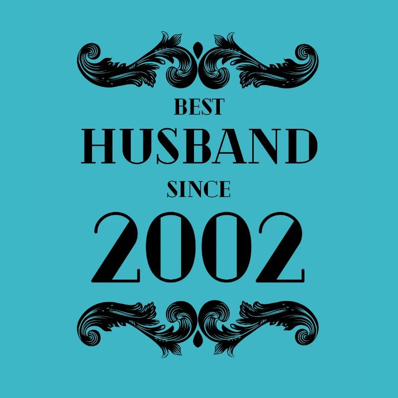 Bester Ehemann seit 2002 Hochzeitstag