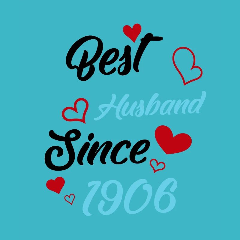 Bester Ehemann seit 1906 Hochzeit