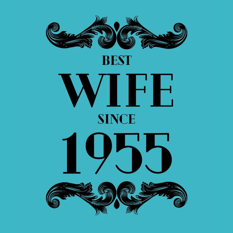 Beste Ehefrau seit 1955 Hochzeit