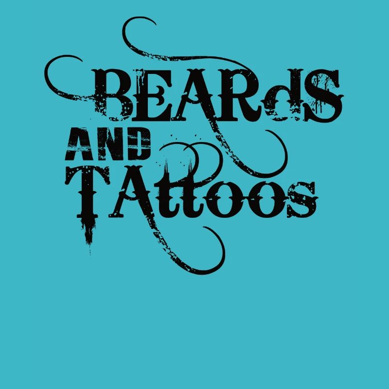 Tattoo Beard Papa Cool Tattooed Art