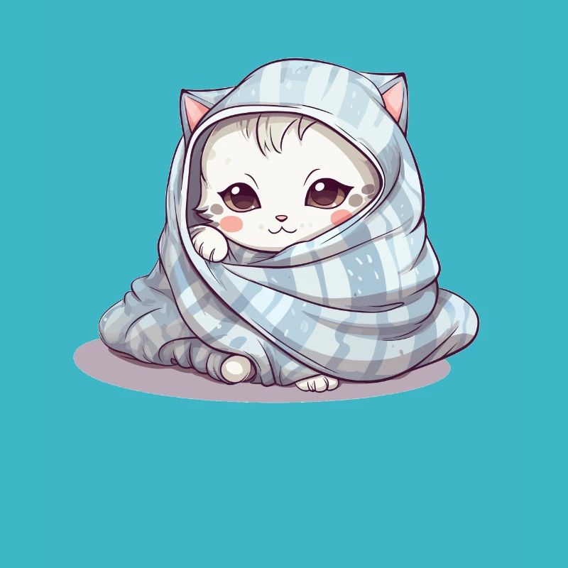 Mignon propriétaire de chat câlin endormi