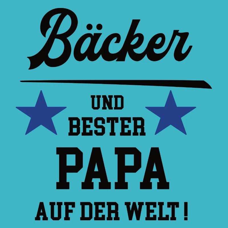 Bäcker Chef Meister Bester Papa Vater Bäckerei