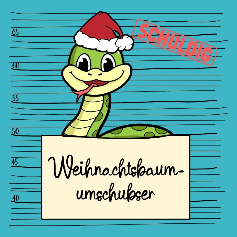Weihnachtsbaum Umschubser Schlange
