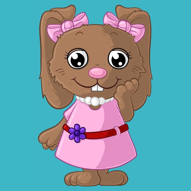 Cute cartoon bunny