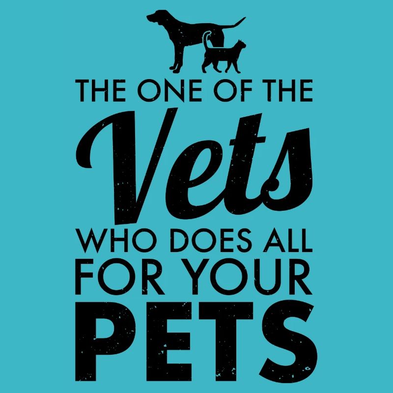 Tierärztin Tierarzt Hund Katze Geschenk Spruch