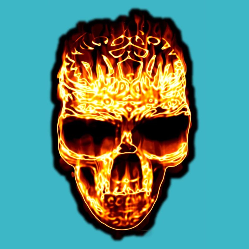 Fire Skull