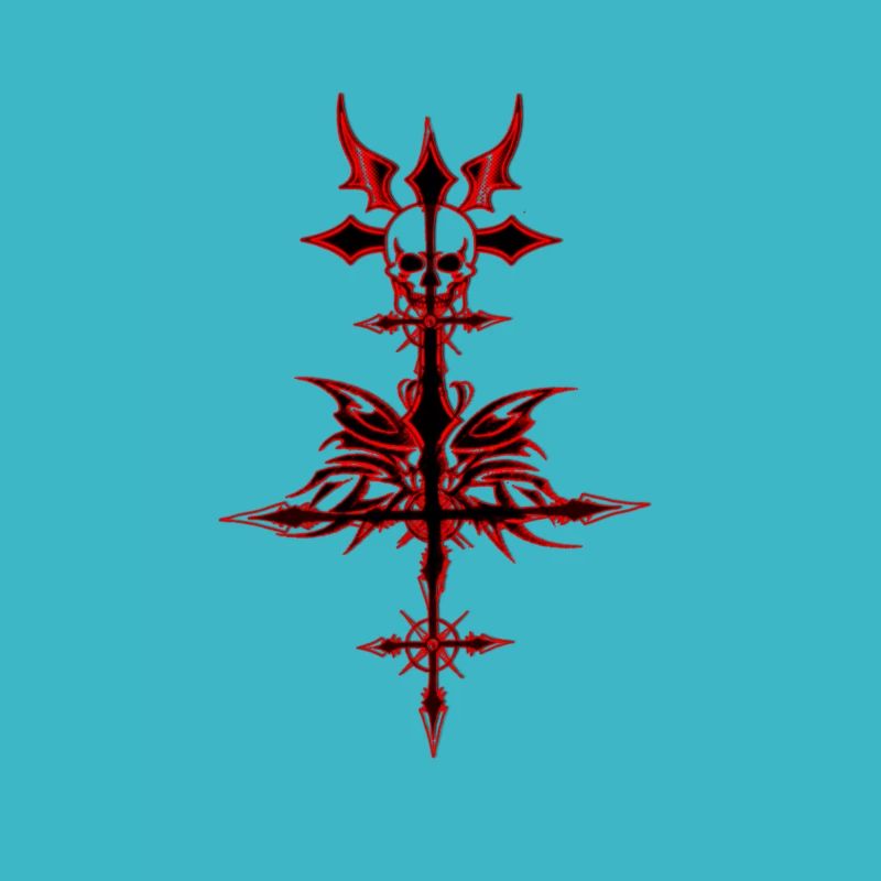 Nice Gothic Tribal Design