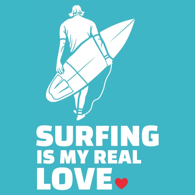 I love surfing